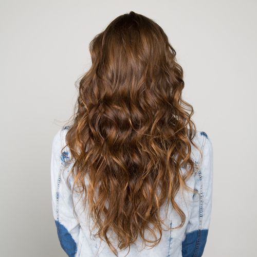 preparation of beach wave perm treatment