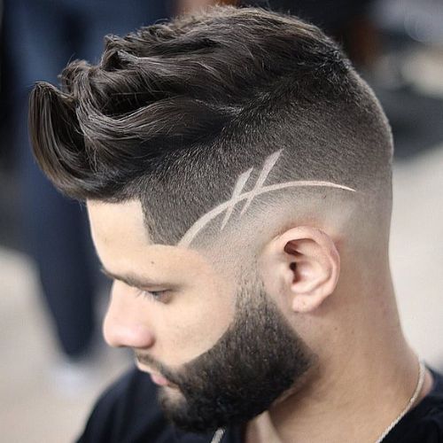 Low Fade with Sidecut
