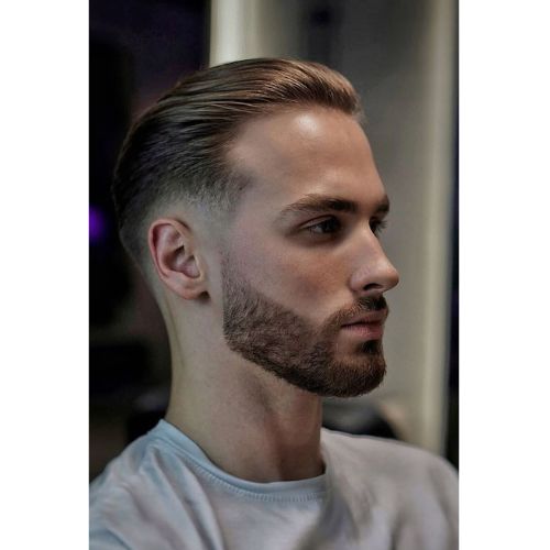Low Fade with Comb Over