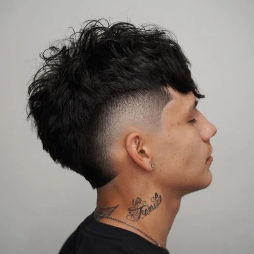 Low Fade with Fringe